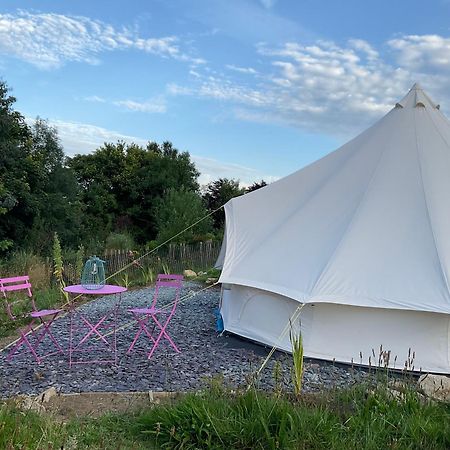 Glamping Meadow Bell Tent Stithians Екстериор снимка